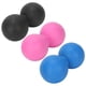 thumbnail image 5 of Pelota de masaje de Yoga TPR, juego de pelota de ejercicio portátil para Fitness, Fascia corporal, relajación muscular (Negro, Rosa, Rojo, Azul), Noir + Rose Rouge + Bleu, 5 of 14