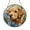 Acrylic 3.5 Inch, variant on Decorative Dog Portrait Stained Glass Style Suncatcher, Canine Window Hanging Art Panel for Pet Inspired Home