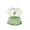 R80-Green, variant on RMGVDSD Baby Girl Summer Clothes Cute Print Short Sleeve Tee Shirt And Plaid Shorts Set Toddler Girls Outfit Soft Little Kids Clothing Sets 18-24 Months