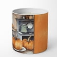 thumbnail image 4 of Carolines Treasures DAC1782CDL 10 oz Unisex Jack Russell Terrier Fall Kitchen Pumpkins Decorative Soy Candle, 4 of 5