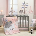 thumbnail image 4 of Lambs & Ivy Jazzy Jungle Elephant/Zebra/Giraffe/Tree Wall Decals/Stickers, 4 of 4
