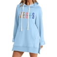 thumbnail image 1 of WILLBEST Vestidor Portátil Sudadera Con Capucha Con Letras Estampadas Informales Para Mujer, 1 of 3