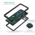 thumbnail image 3 of MYKOMI Pixel 6a Waterproof Case, IP68  Dustproof Shockproof Case with Built-in Screen Protector, Full Body Rugged Protective Cover for Google Pixel 6a 5G, Black/Clear, 3 of 7