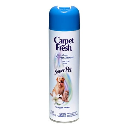 Carpet Fresh SuperPet Carpet & Room Pet Odor Eliminator, 10.5