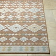 thumbnail image 2 of Livabliss Outdoor Rugs, 5x7 Lakeside Coastal Rust Area Rug for Patio, Porch, Deck, Backyard, Waterproof Indoor Outdoor Carpet (5'3" x 7'), 2 of 7