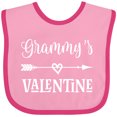 thumbnail image 3 of Inktastic Grammy Valentine Grandchild Boys or Girls Baby Bib, 3 of 4