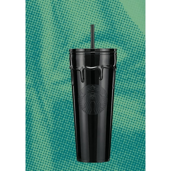 Starbucks Halloween Black Slime Venti Obsidian Ooze Cup (24 oz)Tumbler