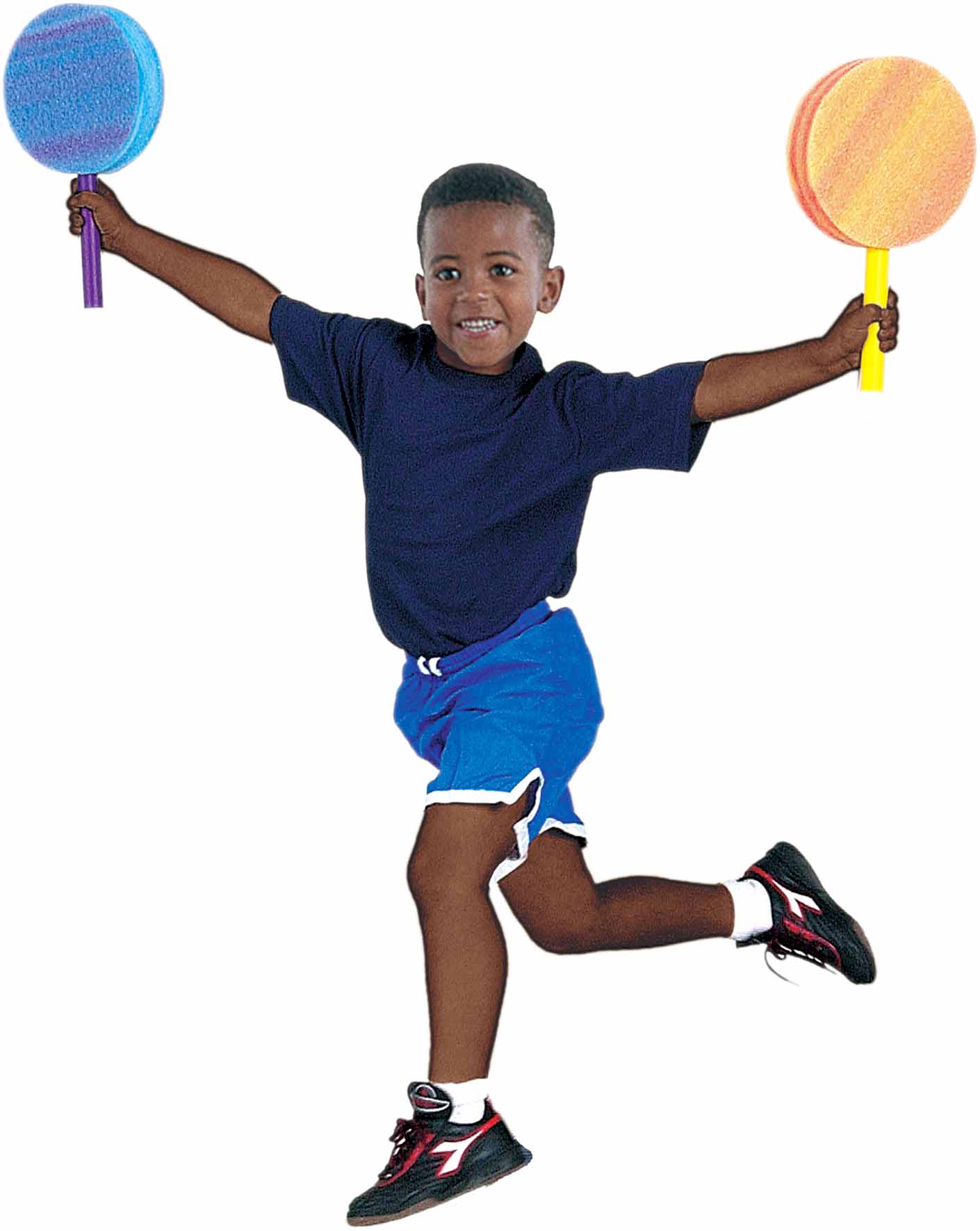 Color My Class® 12" Foam Badminton Paddles