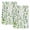 LightGreen, variant on Green Leaves Kitchen Towels Set of 2, Elegant Pastoral Summer Botanical Watercolor Absorbent Dish Towels for Kitchen, Microfiber Hand Towel, Quick Drying Tea Towel for Cleaning Decorative Dishcloths