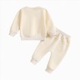 thumbnail image 4 of Paguaki Toddler Boys Girls Long Sleeve Solid Tops Pants Clothes Girls Suit Jacket Pants Baby Boy with Suspenders Track Jacket Toddler Boys Suspender, 4 of 4