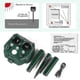 thumbnail image 4 of Ultrasonic Fox Repeller, Solar Powered and Waterproof Animal Deterrent, Flashlight and USB Rechargeable f74, 4 of 5