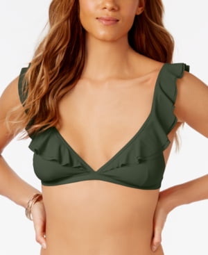 michael kors ruffle bikini