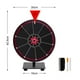 thumbnail image 4 of Rueda De Premios De 12" Juego De La Fortuna Para Ferias Comerciales 10 Ranuras Negras SM SunniMix Rueda de premios, 4 of 8