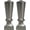 Pewter, variant on Urbanest Olivet Lamp Finial – 2 1/2 Inch Tall, Pewter– Decorative Lamp Shade Finial for Table & Floor Lamps- 2 Pieces