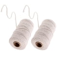 thumbnail image 3 of 2 rollos de hilo de carnicero de algodón, hilo profesional para carne, hilo de cocina para el hogar, 3 of 6