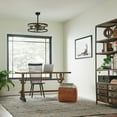 thumbnail image 5 of Ceiling Fan With Light Kit With Contemporary Inspirations 16.25 Inches Tall By 25 Inches Wide-Satin Natural Bronze Finish Kichler Lighting 300040Snb, 5 of 10