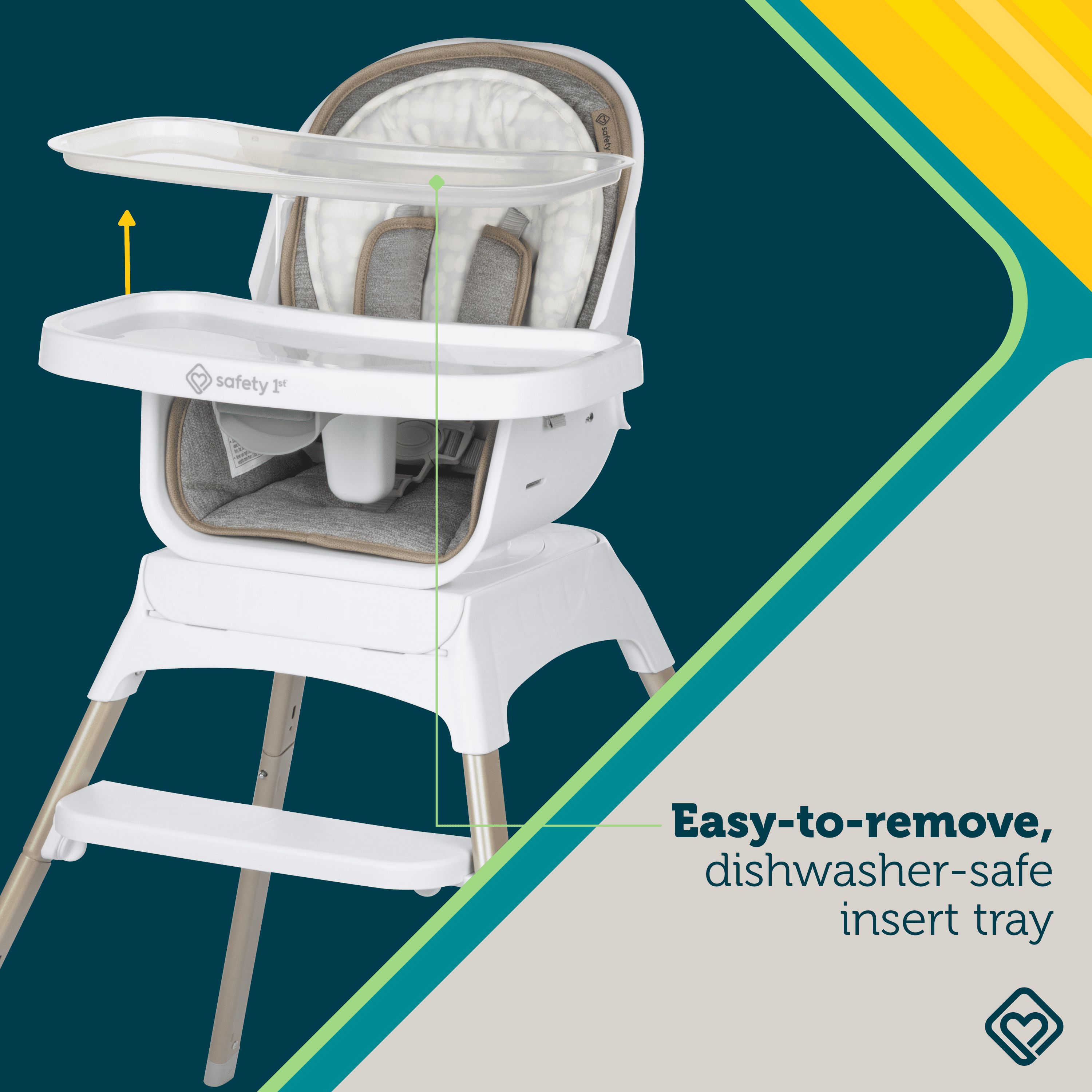 Safety 1st Grow and Go Essential Rotating High Chair
