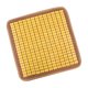 thumbnail image 2 of Cojín de bambú para coche, transpirable, duradero, antideslizante, cubierta de asiento portátil, almohadilla para silla para camión y coche Amarillo 45cmx45cm shamjiam Cojín de coche, 2 of 5