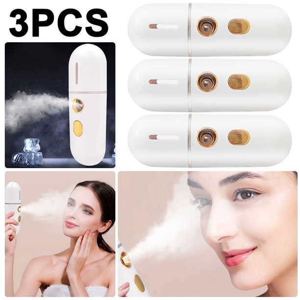 Humidificador Facial Calma La Piel Mini Humidificador para Mujer Regalo (Blanco)