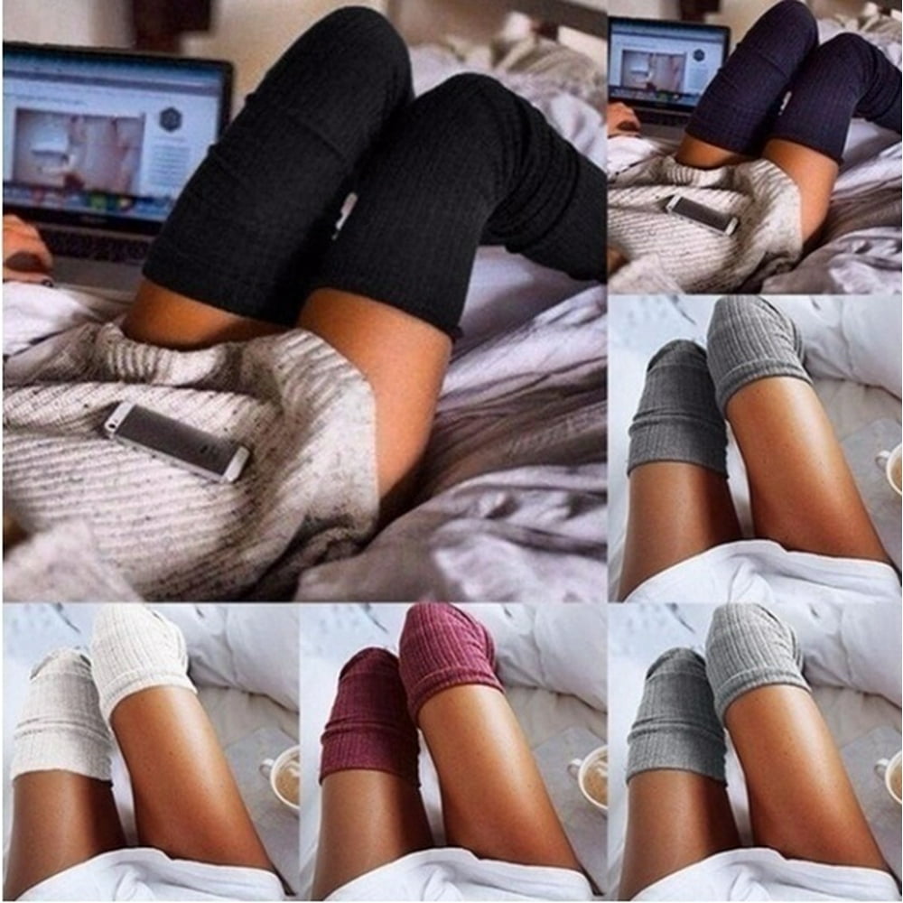 socks over leggings trend