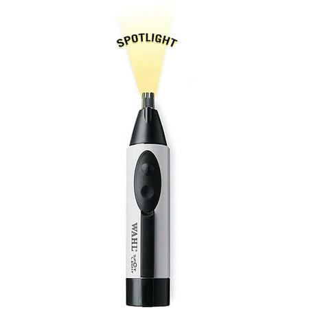 Wahl Cordless Ear/Nose/Brow Trimmer With Spotlight