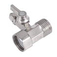 thumbnail image 3 of Adaptador de Agua AlimentacióN RO 1/2 Pulgada una 1/4 VáLvula Bola Grifo Osmosis Inversa Plata, 3 of 5
