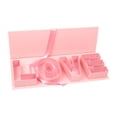 thumbnail image 4 of Caja de regalo vacía creativa con forma de flor, caja de regalo rellenable con forma de letra, decoración de amor Rosa, 4 of 9