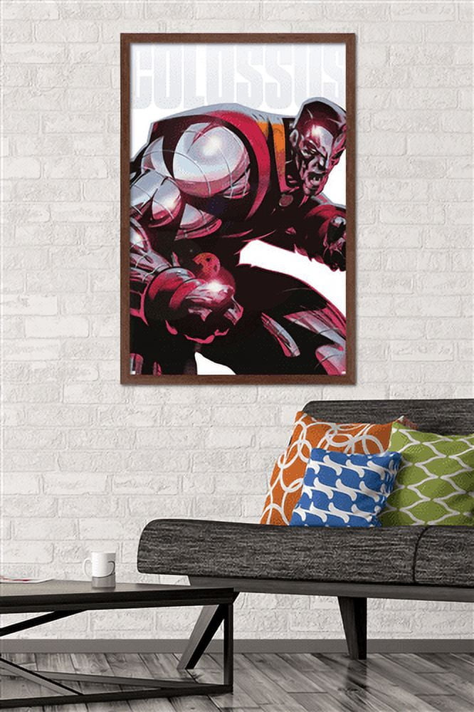 Marvel Comics - Colossus - Classic Wall Poster, 22.375" x 34", Framed