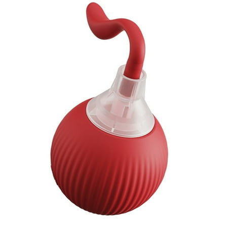 Tizuqe Cats Silicone Toy Teaser Sphere Toy with Mouse Tail for Felines Cats Plaything Gift for Indoor Felines
