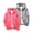 Beige, variant on 2 Pcs Rain Jacket for Kids Lightweight Outdoor Climbing Hiking Travel Windbreaker Coats Softshell Full Zip Hooded Outerwear Jackets Brown 7-8 Years