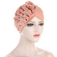 thumbnail image 4 of Baqcunre Headbands for Women, Women Cancer Head Hat Cap Ethnic Floral Hair Cover Wrap Turban Headwear Turban Cap for Ladies, Bandanas for Women, Bandanas for Men, 4 of 4