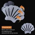 thumbnail image 3 of Secopad Non-Slip Bathtub Stickers, 24 PCS Shell Safety Bathroom Tubs Showers Treads Adhesive Decals Scraper, 3 of 8