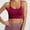 Red, variant on laiqvcdr Women's Wireless Ribbed Sports Bra,Solid Color Thin Straps and Padded Cups Bras with Mesh, High-Stretch Nylon for Comfort and Style