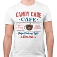 thumbnail image 2 of Candy Cane Cafe Shirt Unisex X-Small White, 2 of 5