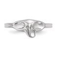 thumbnail image 4 of 925 Sterling Silver Elephant Ring Animal, 4 of 8