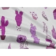 thumbnail image 5 of oneOone Polyester Lycra Fabric Leaves & Floral Block Printed Fabric 1 Yard 56 Inch Wide, 5 of 5