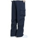 thumbnail image 3 of Pantalones de trabajo para hombre, de color liso, con cordón, cintura elástica y múltiples bolsillos, 3 of 5