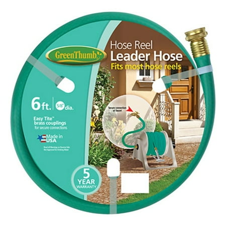Ames Brass Hose Reel - Gt6'Hose Reel Lead Hose