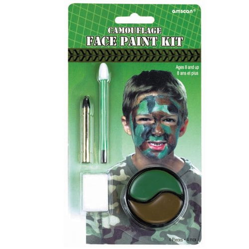 Camouflage Face Paint