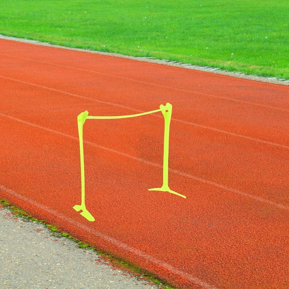 WRITWAA PVC Adjustable Speed Hurdles for Soccer and Athletics Light Green