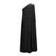 thumbnail image 4 of Vestido suelto irregular elegante y de temperamento para mujer Vestido largo con hombros inclinados Pompotops  ghjkhdj18413, 4 of 7