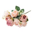 thumbnail image 2 of CoreLiving Silk Peonies Artificial Flowers Small Light Pink Faux Floral Arrangements for Vase Fillers Kitchen Counter Dining Room Party Decorations (1 Pack), 2 of 9