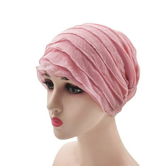 OFFIGAM Ladies Sleeping Headwear 1Pc Polyester Chemotherapy Support Cap for Women