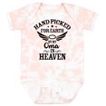 thumbnail image 3 of Inktastic Handpicked for Earth by My Oma in Heaven with Angel Wings Boys or Girls Baby Bodysuit, 3 of 5