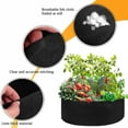 thumbnail image 6 of 10/40/50/100 Gallons fabric garden raised bed round planting container grow bags fabric planter pot for plants nursery pot, 6 of 10