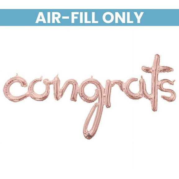 Anagram Congrats Air-Filled Decoration 1 Each