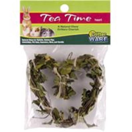Tea Time Heart Natural Chew - Small