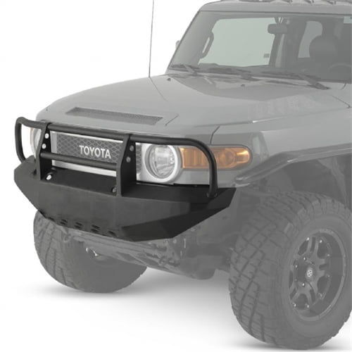 Warrior Products Winch Front Bumper With DRing Mounts and Brush Guard