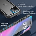 thumbnail image 6 of SPORTLINK Waterproof Case for iPhone 15 Plus Military Dropproof Full Body Shockproof Dustproof Phone Screen Protector Cover 6.7 inch - Frosted Black, 6 of 9