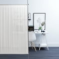 thumbnail image 2 of Versailles - Waffle Fabric Privacy Panel, 42" x 72", Adjustable Height, White, 2 of 6